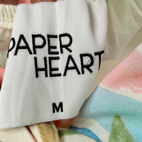 Paper Heart Anthropologie Coastal Tequila Sunrise Maxi Sun Dress EUC - Picture 7 of 8